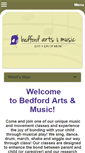 Mobile Screenshot of bedfordartsmusic.com